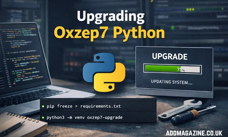 upgrade oxzep7 python