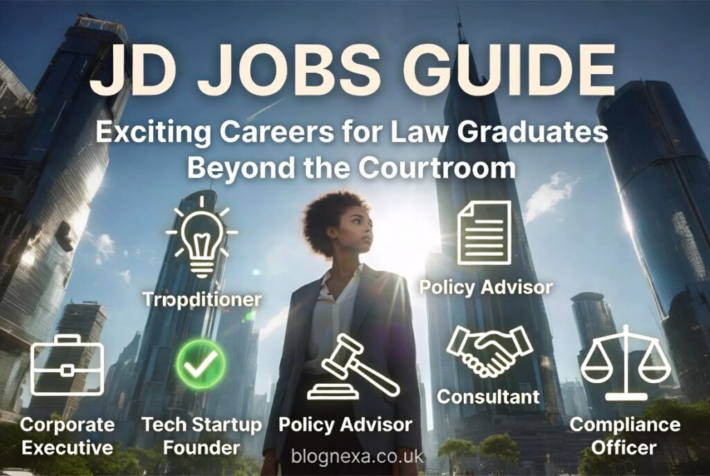 JD Jobs Guide: Exciting Careers for Law Graduates Beyond the Courtroom jd jobs