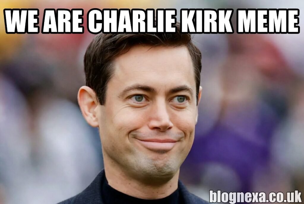 we are charlie kirk meme