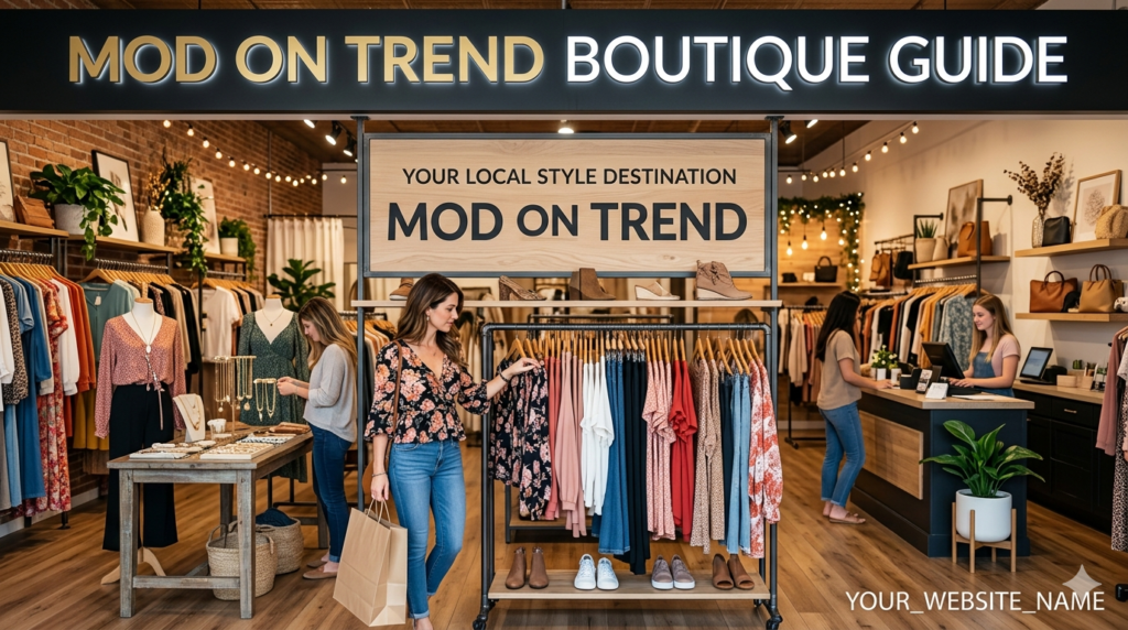 mod on trend